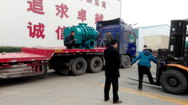 豐源機(jī)械三葉羅茨風(fēng)機(jī)準(zhǔn)備裝車發(fā)貨 豐源機(jī)械三葉羅茨風(fēng)機(jī)準(zhǔn)備裝車發(fā)貨